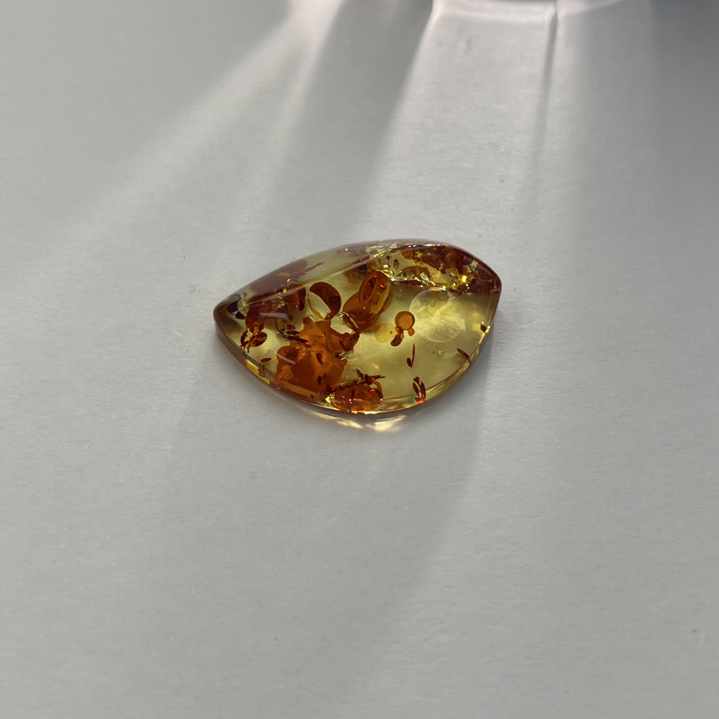 琥珀花珀大吊坠（多样性发一）