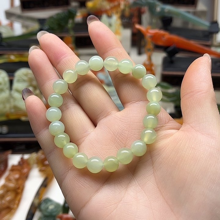 蛇纹石玉岫玉发簪未镶嵌