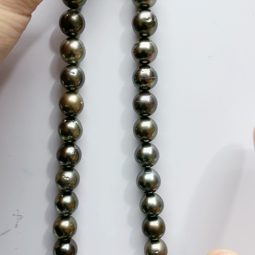 海水珍珠颈饰银S925镶嵌