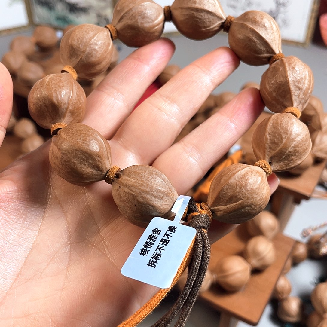 鸡***蛋手串/手链橄榄核21/26梅林铁核