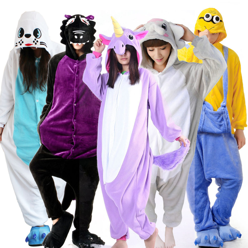 成人亲子卡通动漫扮演如厕版连体睡衣保暖家居服连体睡衣