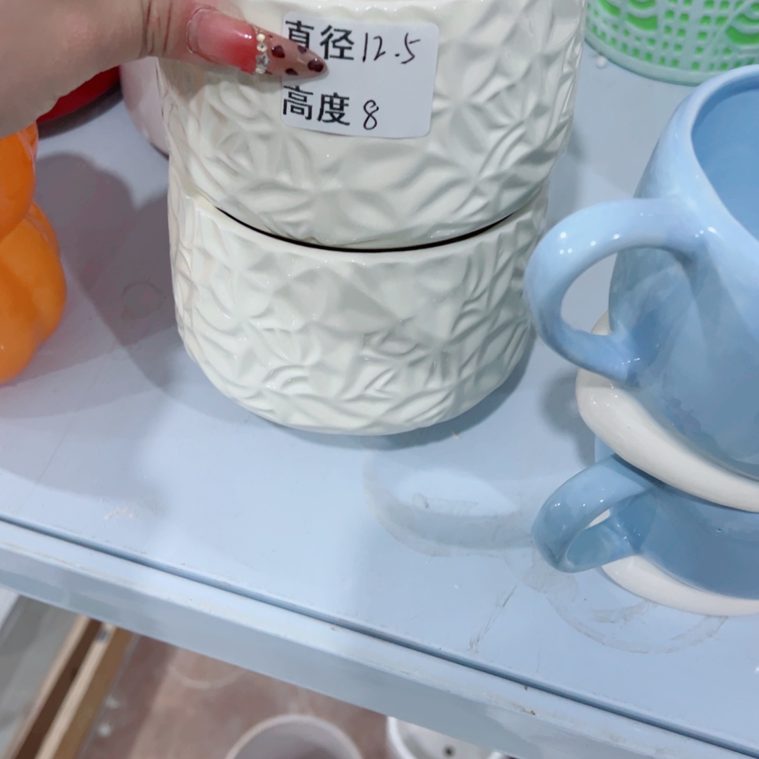 有孔，陶瓷花盆满10米包邮发货