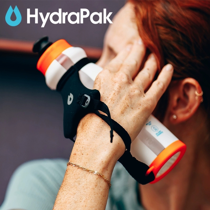 美国Hydrapak越野软水壶便携户外运动跑步登山健身挤压出水补水