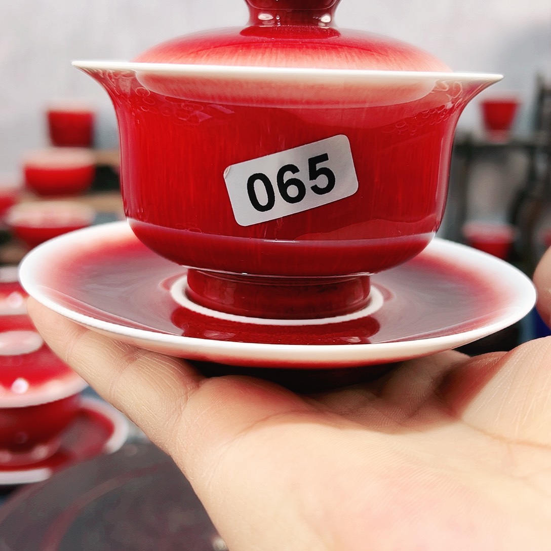 景德镇陶瓷原矿郎红茶具