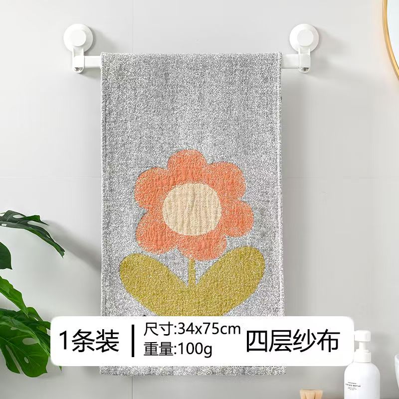 纱布毛巾a类柔软吸水亲肤纯棉