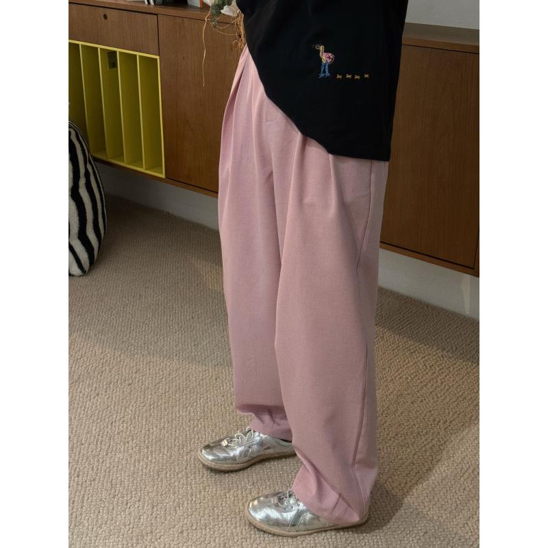 【凉凉西裤】凉凉西裤终于返场了褶皱后松紧腰西裤J25KZ083