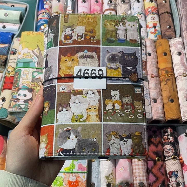 织绣A6活页不加纸4669