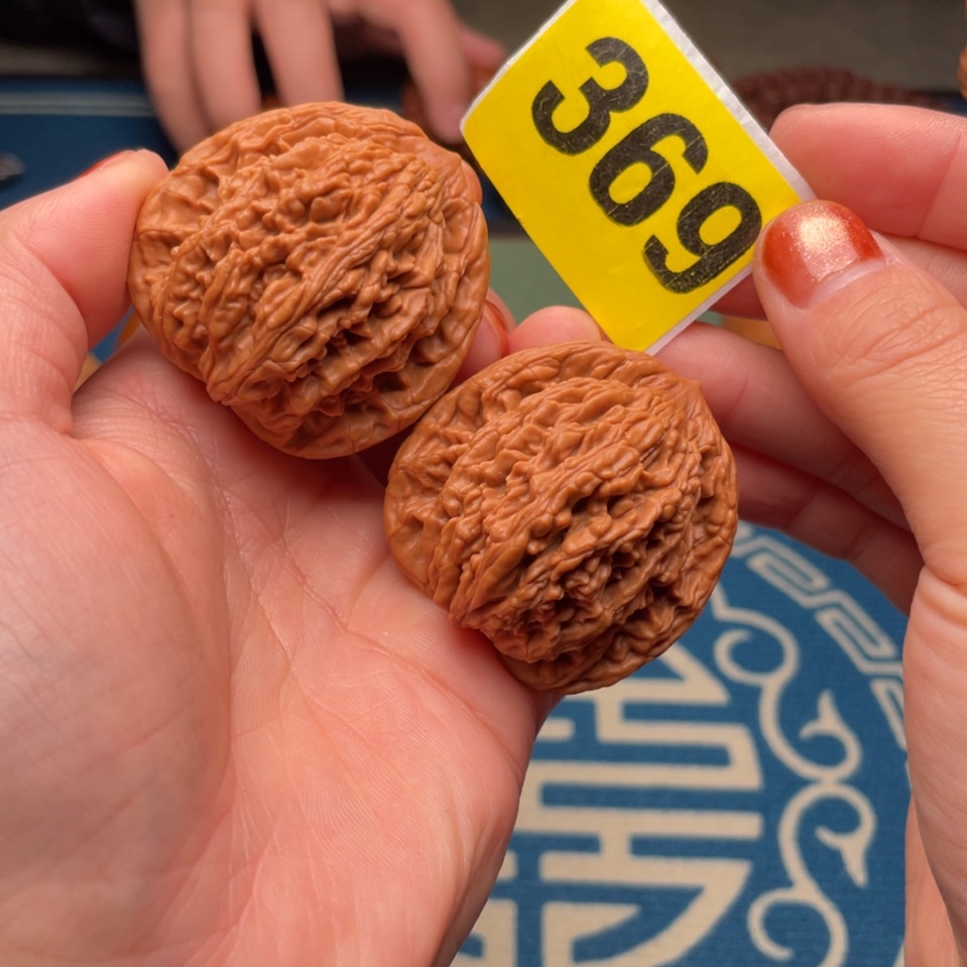 牧***之把件文玩核桃42虎头369号