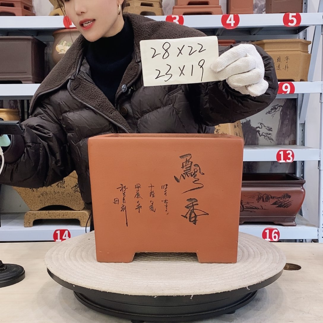 紫砂花盆紫砂花盆