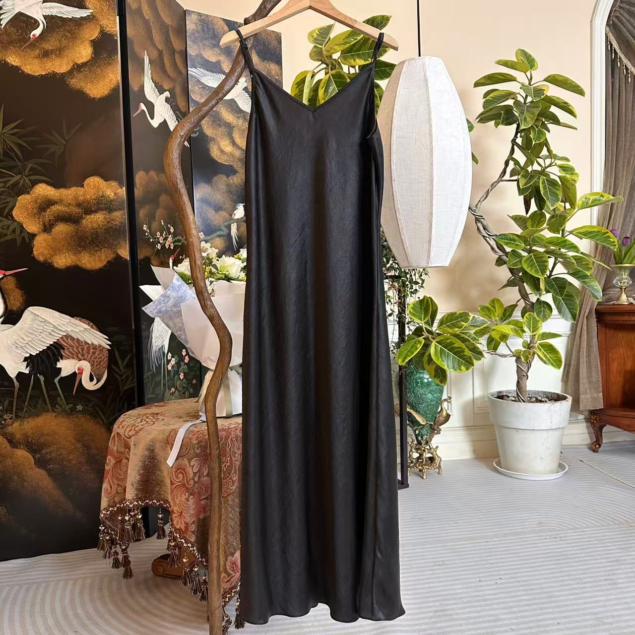 【韵味】QY10200新国风古典气质吊带裙