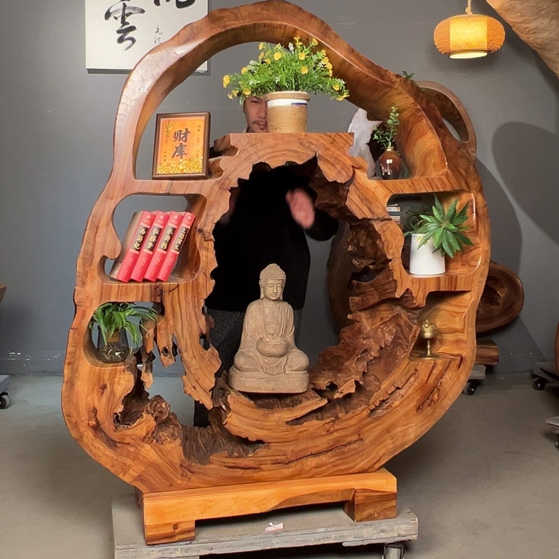 140-38.5-164长宽高含底座高度博古架