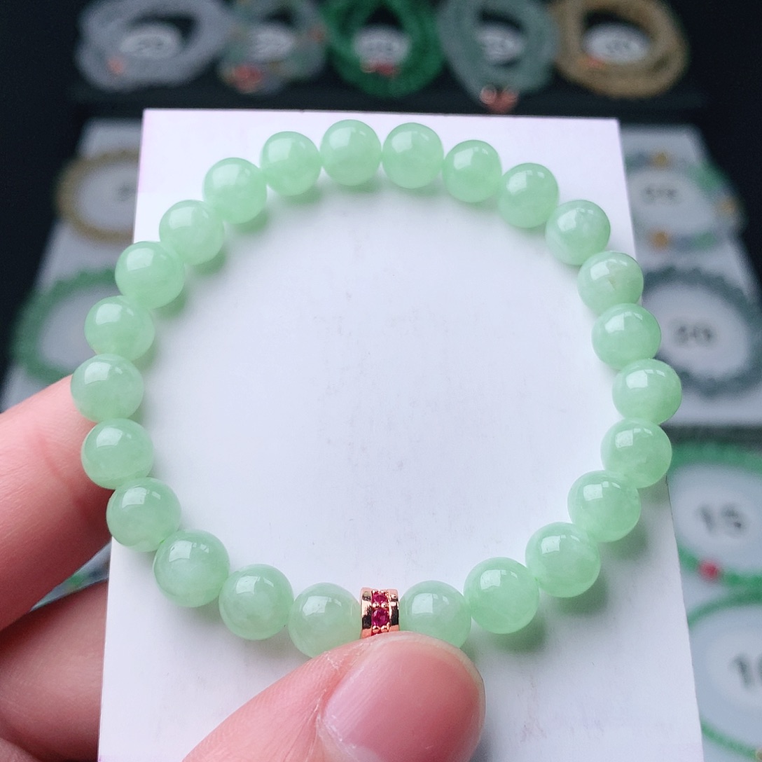 翡翠手串未镶嵌翡翠