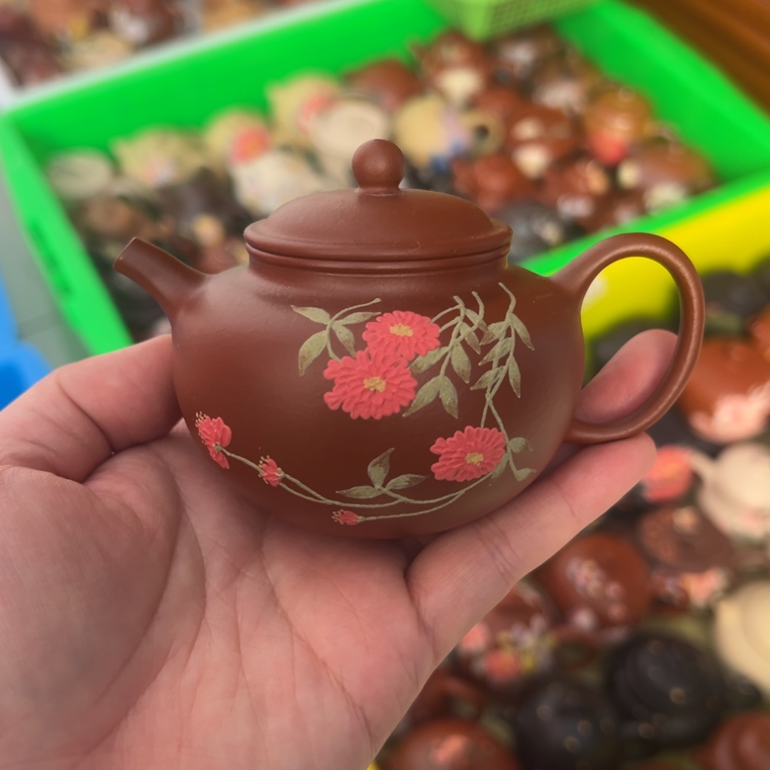 紫砂茶壶150ml领券到手175