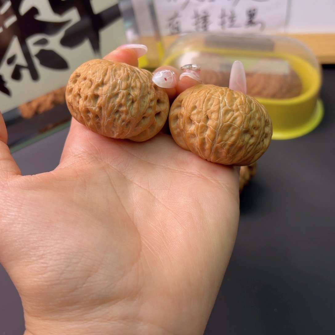 文玩核桃把件长*铁锤 41