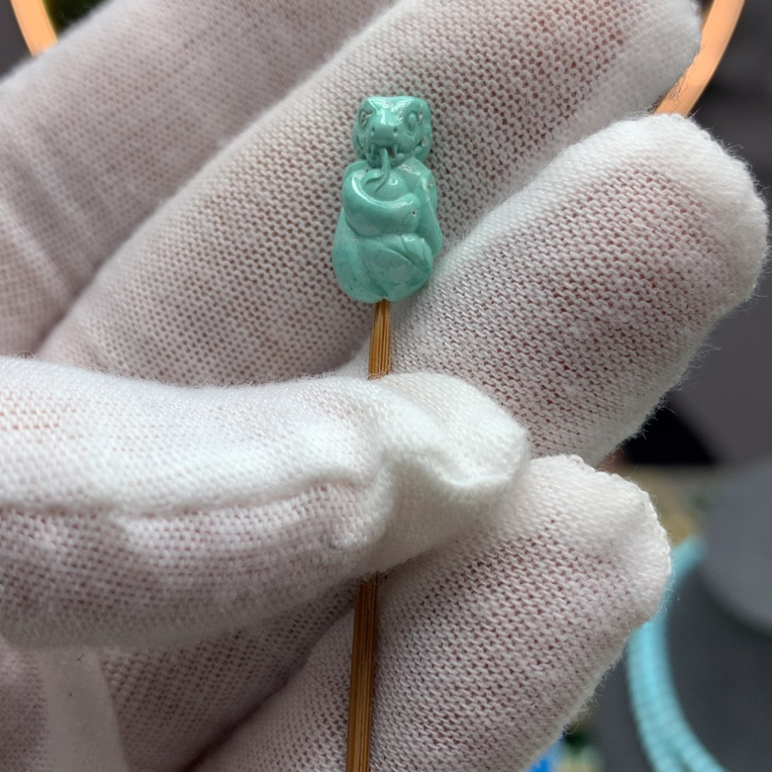 绿松石挂件未镶嵌