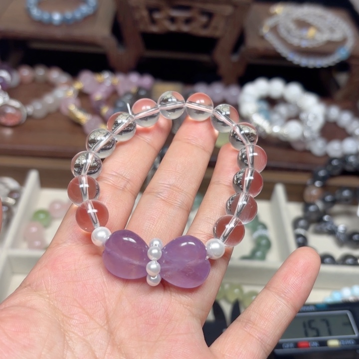 水晶手链未镶嵌金薇薇