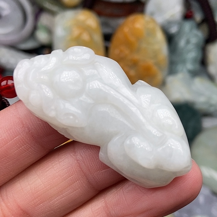 颈饰未镶嵌翡翠翡翠