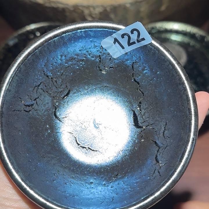 茶盏琢泥窑建盏柴烧