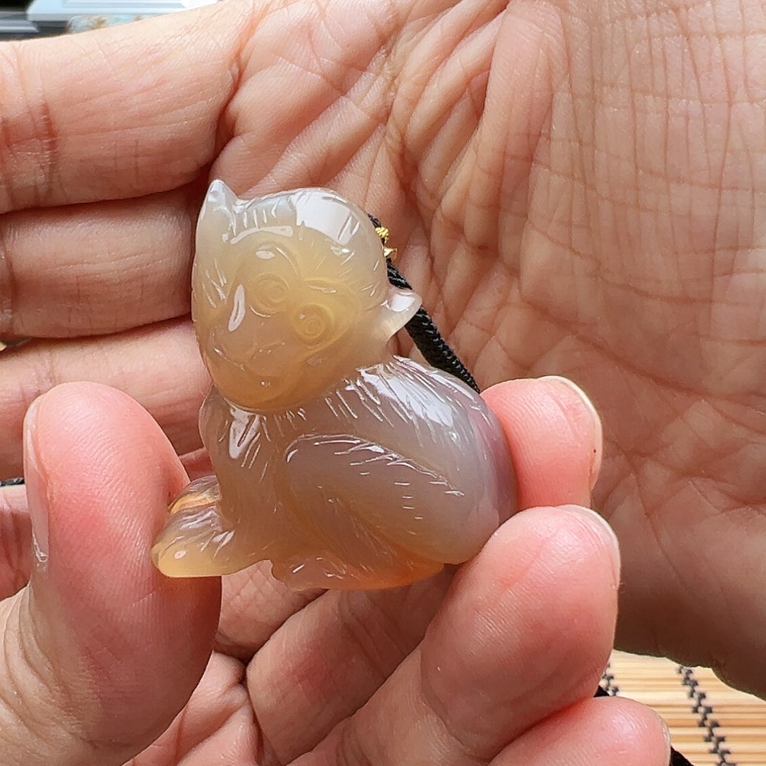 未镶嵌玛瑙/玉髓珠宝半成品