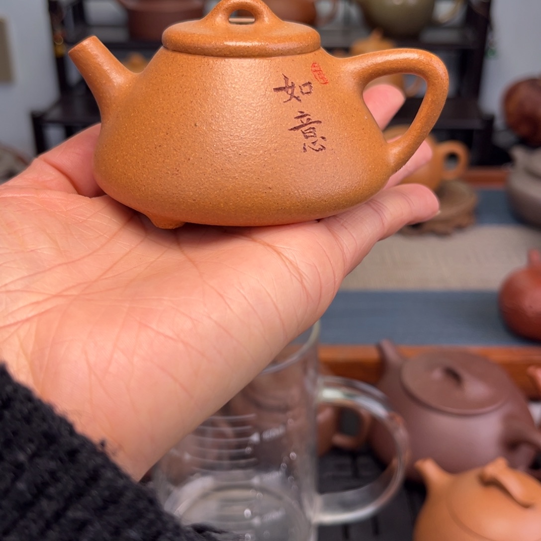 紫砂茶壶海**空手工制作