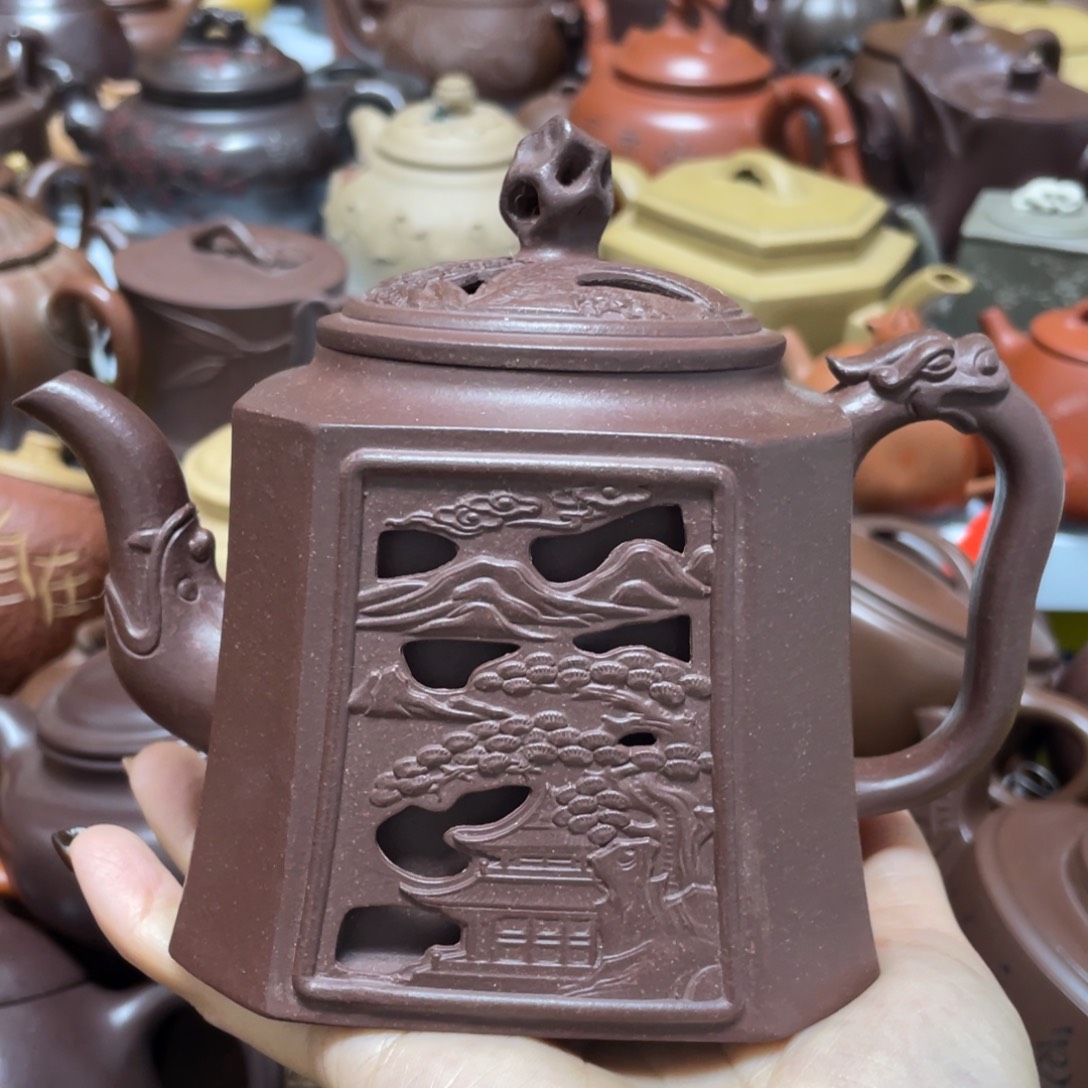 底槽青茶壶紫砂艺术学院