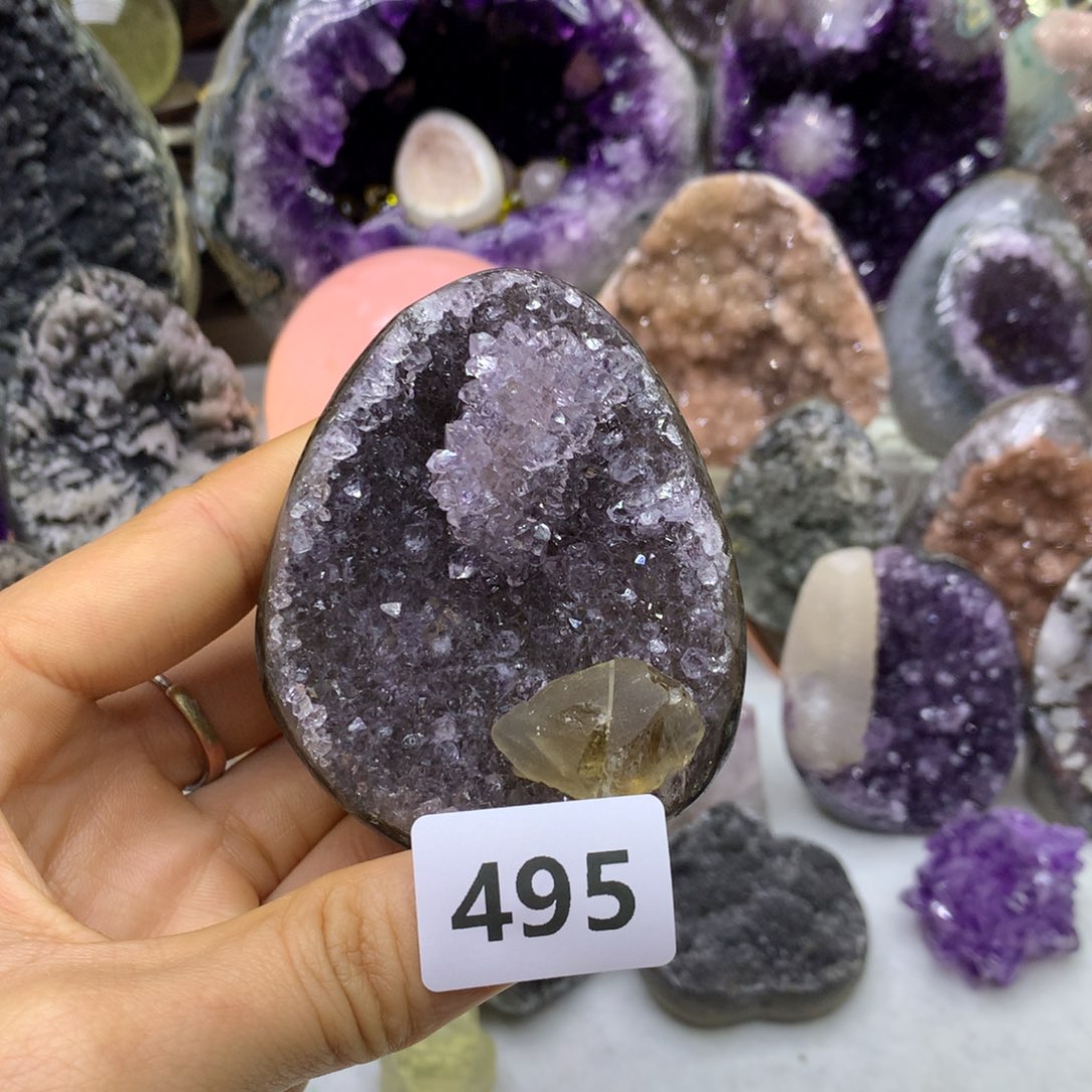 紫晶大型摆件（非配饰）未镶嵌