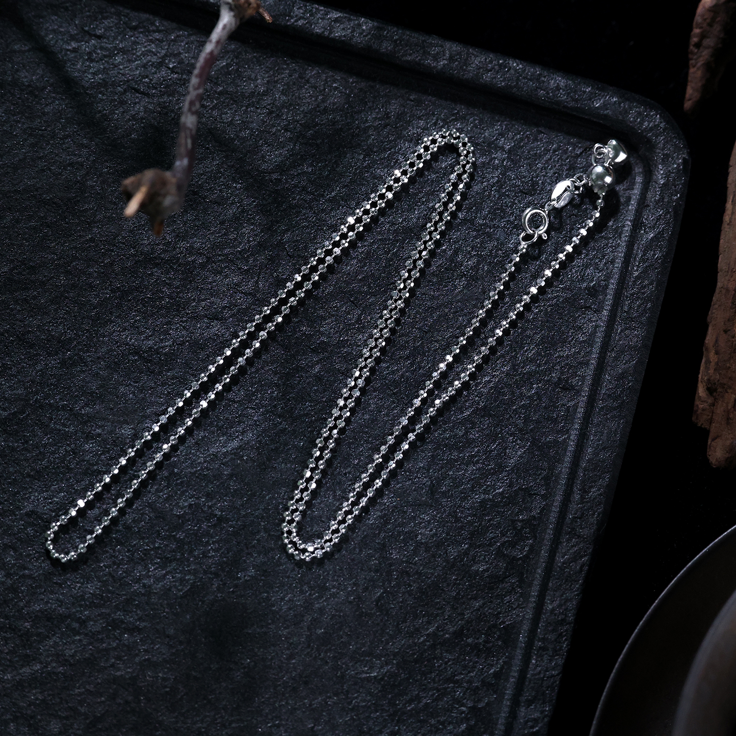 链子925银 【思嘉专属】纯色星星链子 | 多样性发一 BC0005