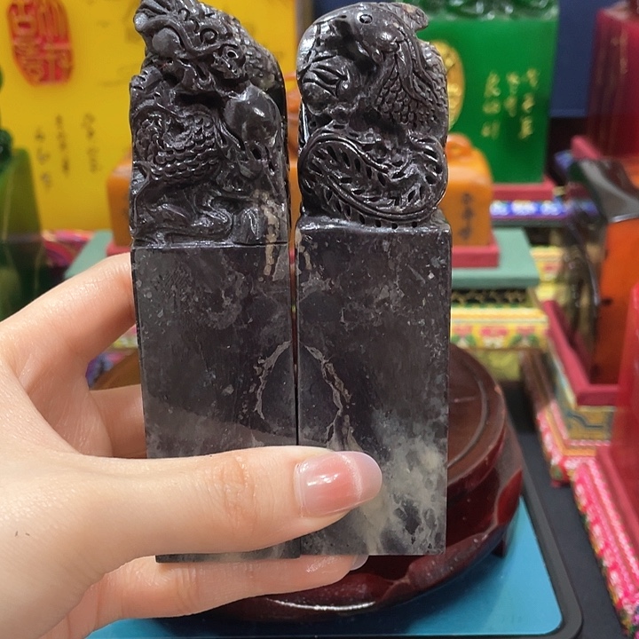 寿山石印石篆刻印章引首章闲章姓名章生日礼物