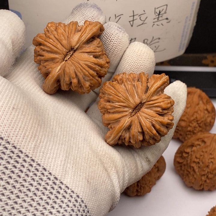 把件文玩核桃四座楼46
