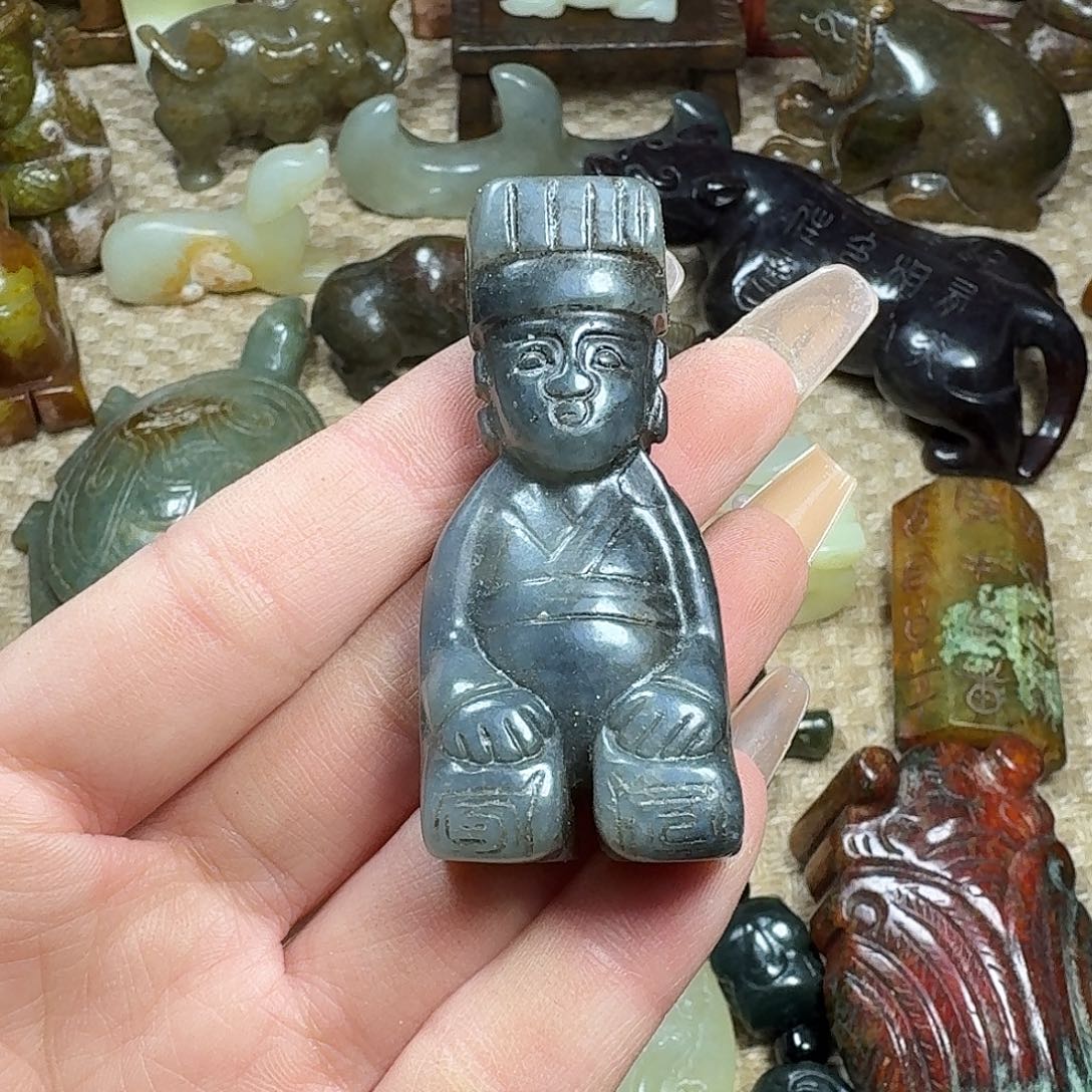 白玉菩提吊坠挂件