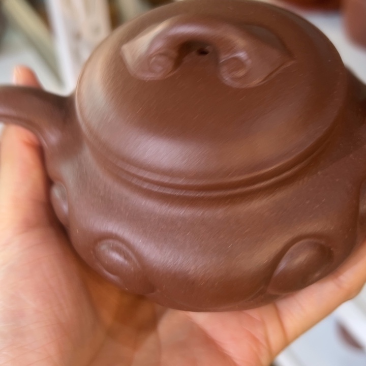 有***租茶壶紫砂如意仿古350cc