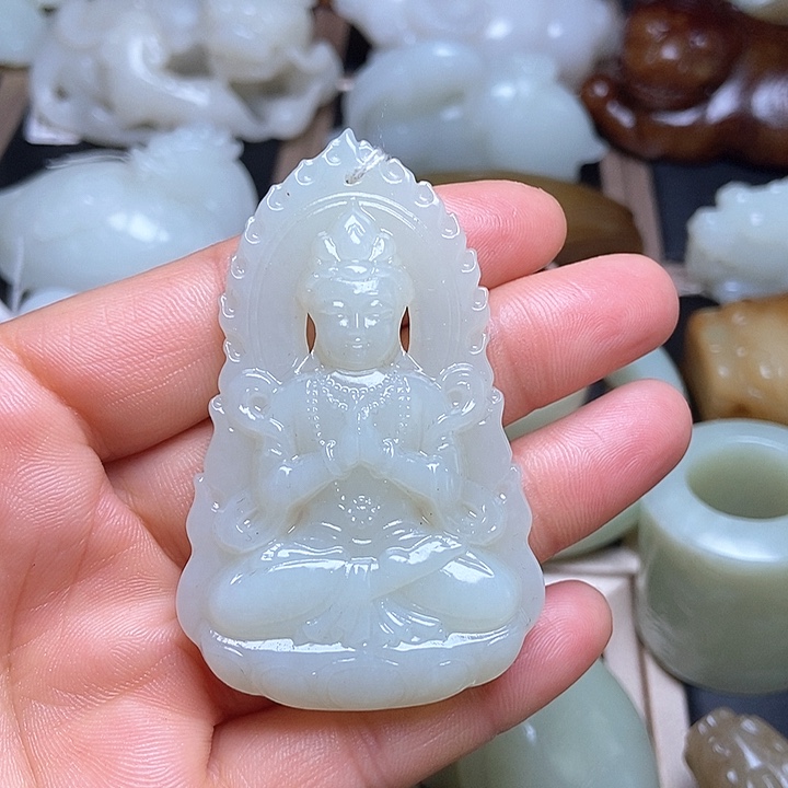 和田玉挂件未镶嵌