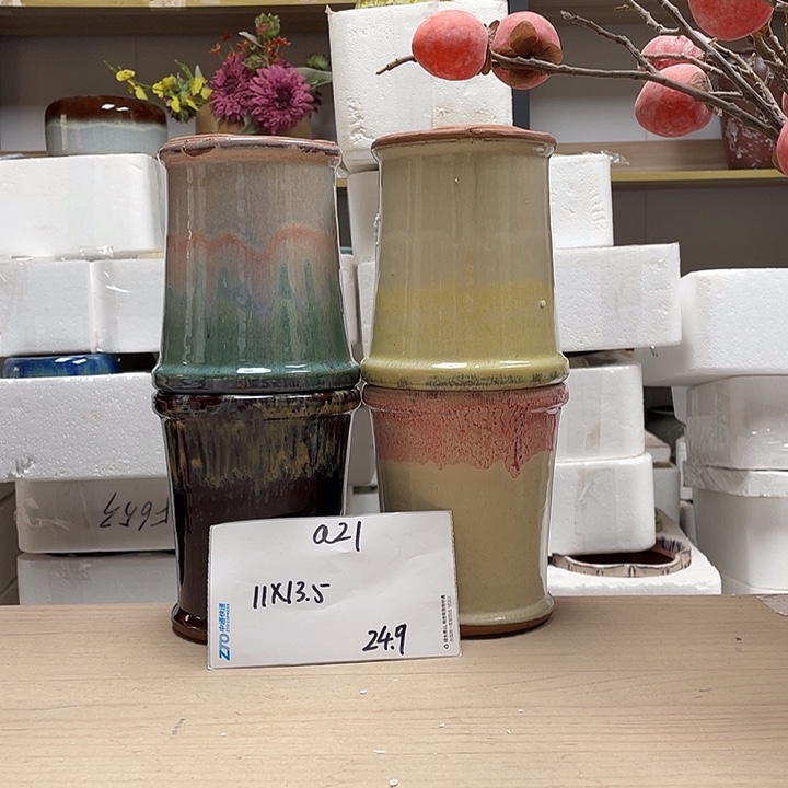 粗陶多肉花盆微瑕21