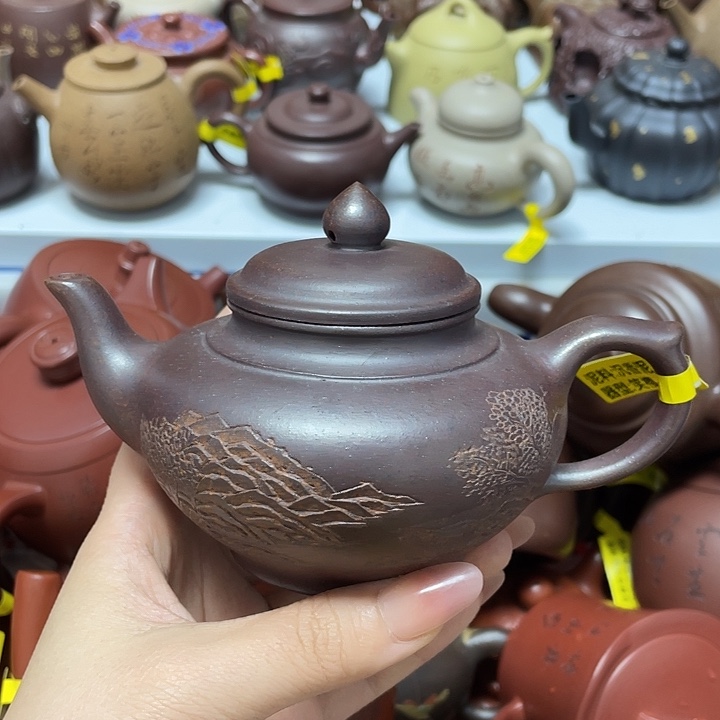 紫砂茶案260cc宜兴紫砂壶