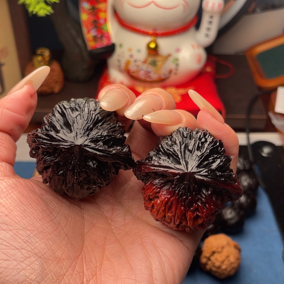 吊坠文玩核桃44球磨