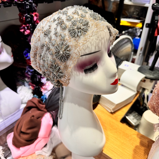 洋气款松紧流苏帽·网红透气包头个性复古休闲百搭韩版