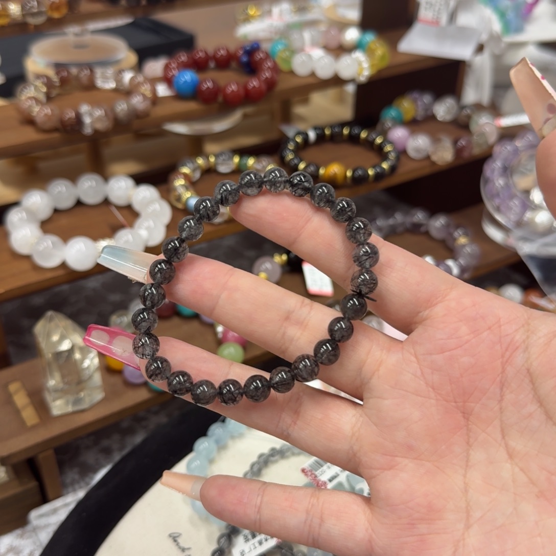 水晶手链未镶嵌设计款