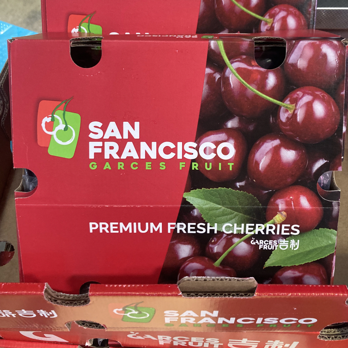 【活动】吉制三番市海运车厘子3J水果樱桃内附果径卡有点水气