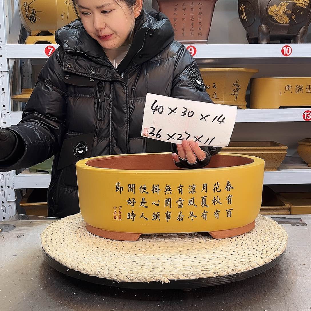 紫砂花盆紫砂花盆