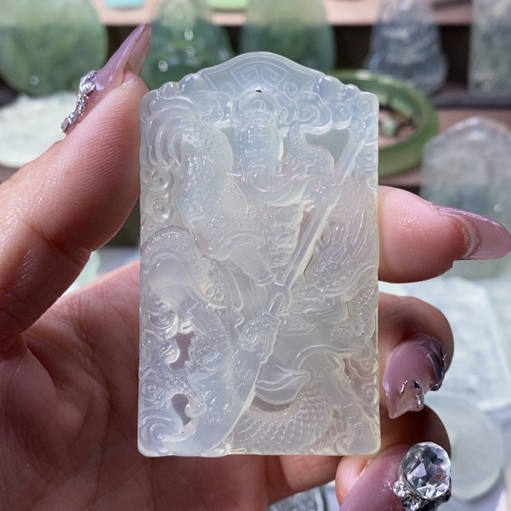 岫玉吊坠未镶嵌吊坠