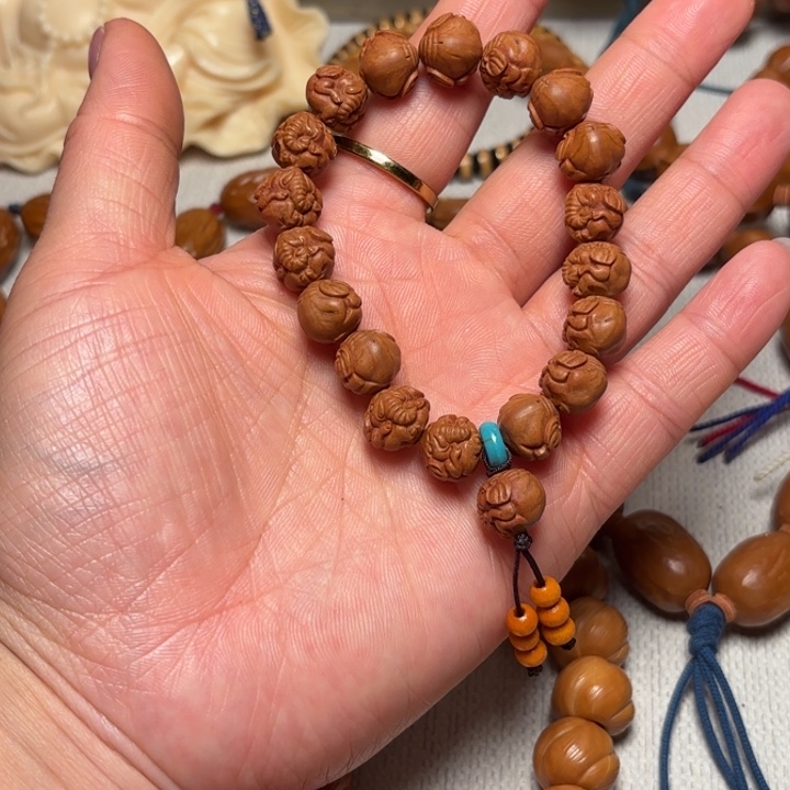 抽***！橄榄核手串/手链象神汤