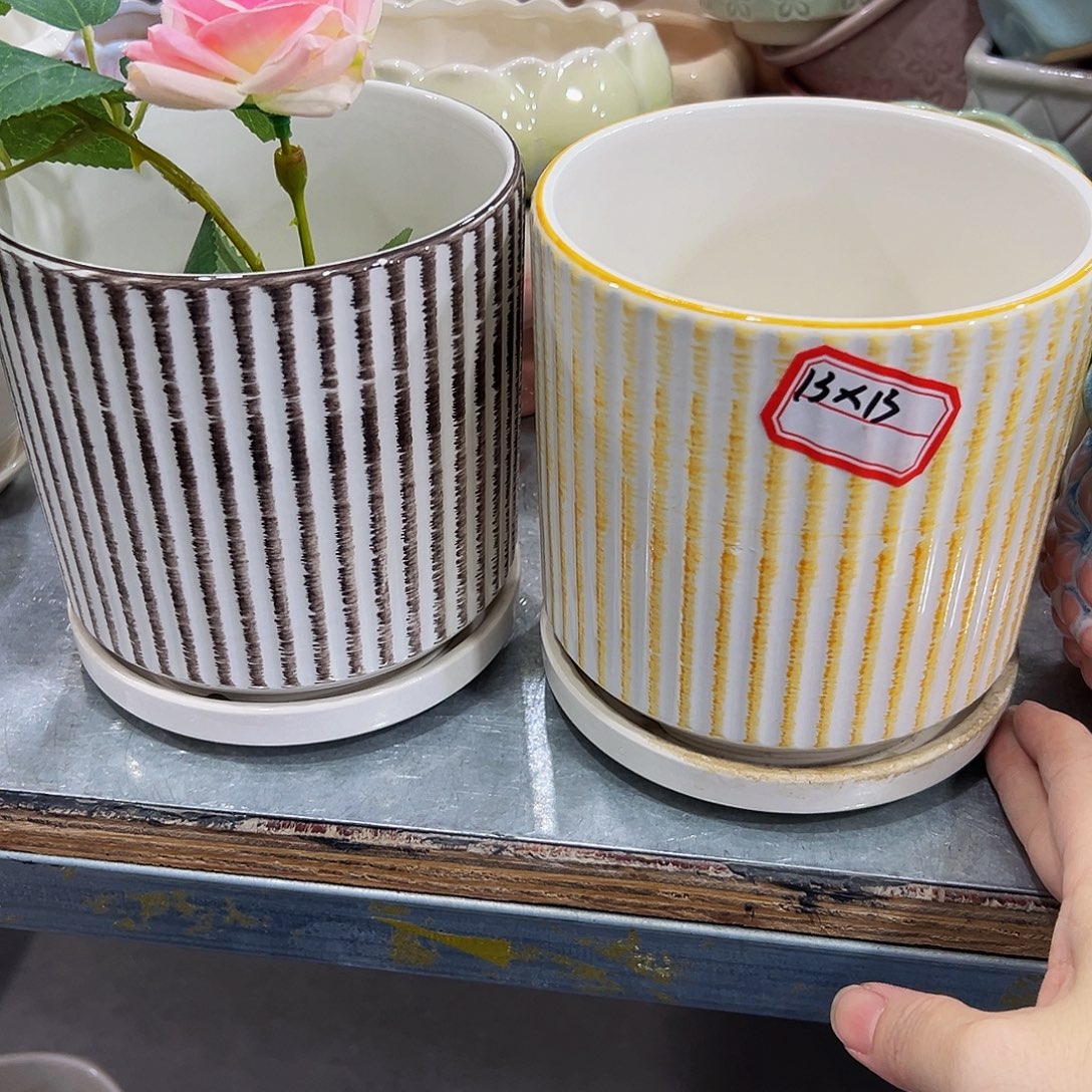 绿植多肉陶瓷花盆