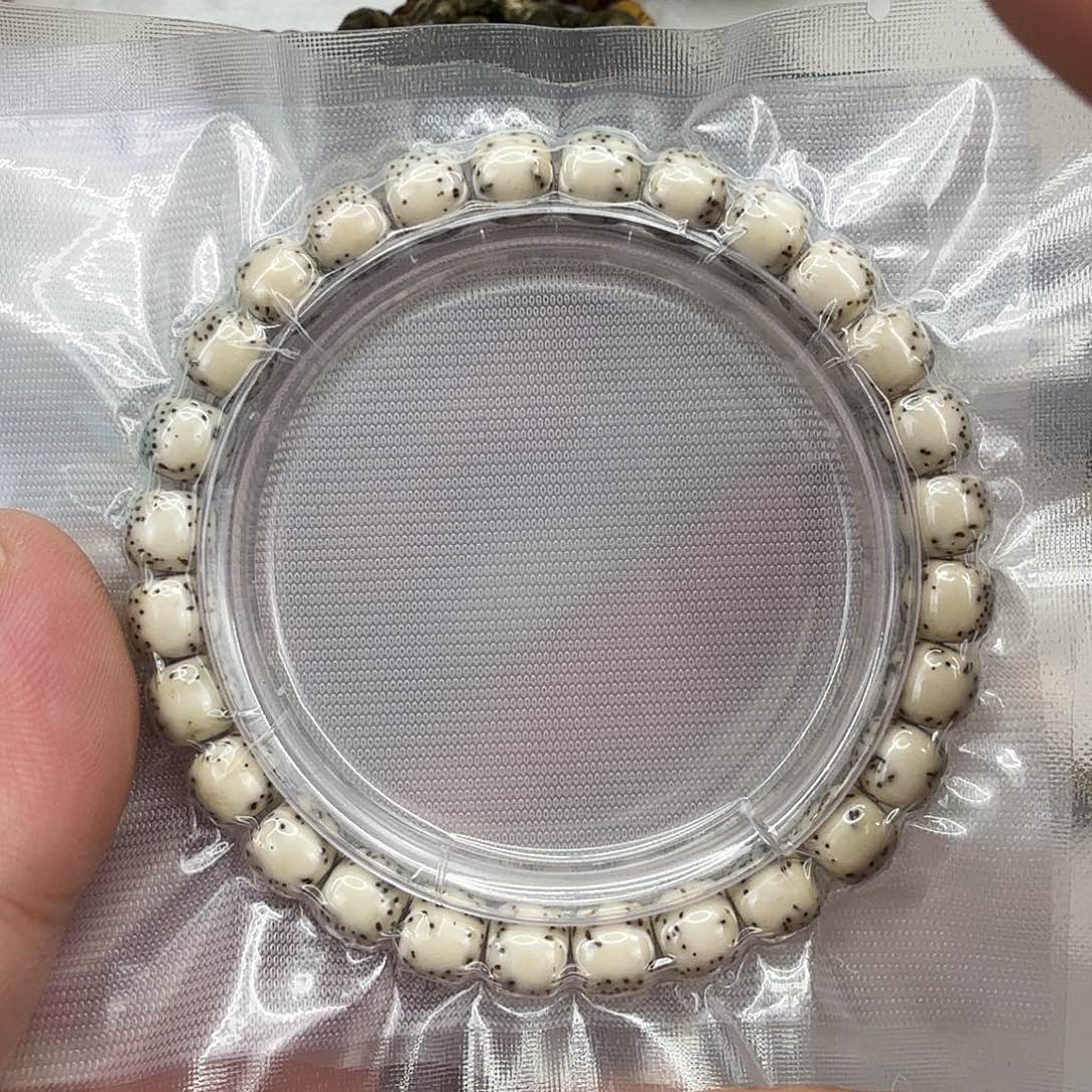 星月菩提手串31尽头半臂大留白星月菩提单圈87