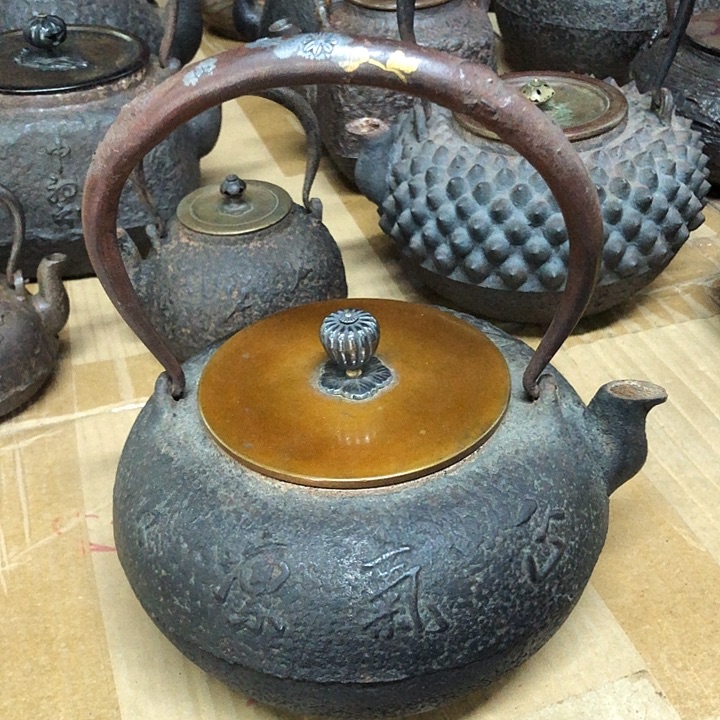 嵌金银一一听雨堂严选壶
