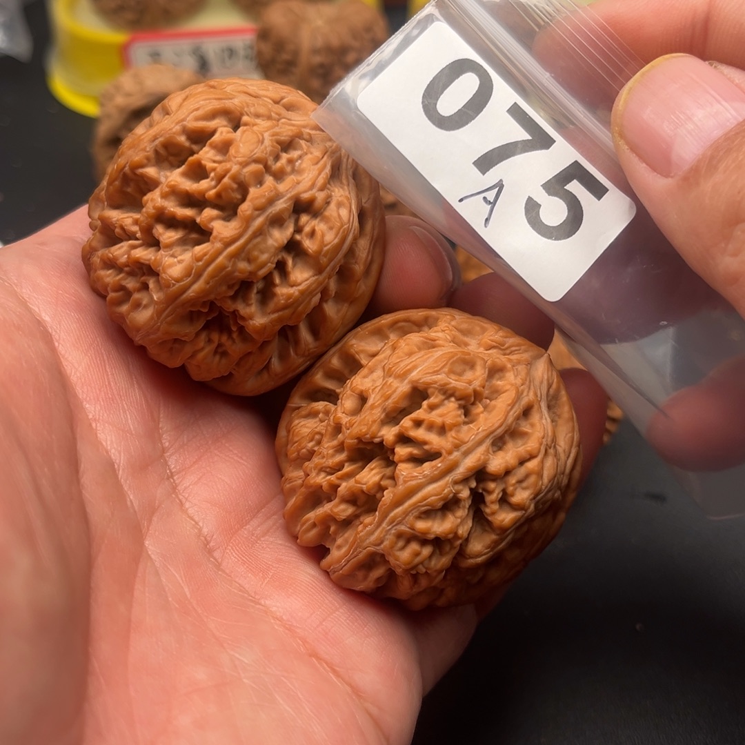 把件文玩核桃粗筋45