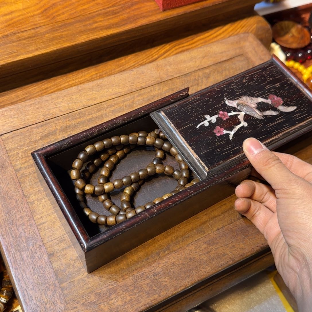 木木Cx绿108珠带盒111111111