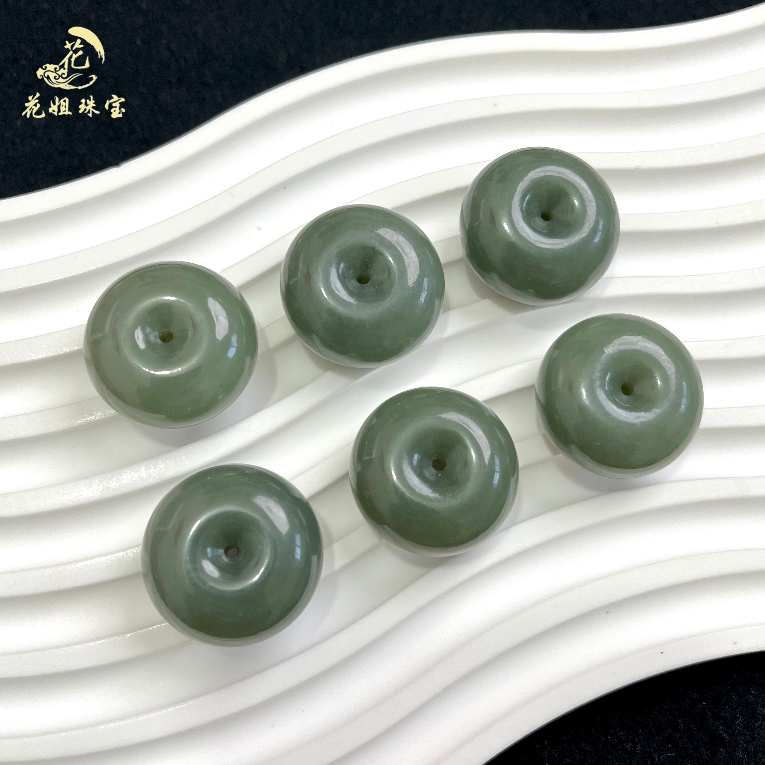 A123天然和田玉平安扣吊坠26*14mm多样性发其一 年货节