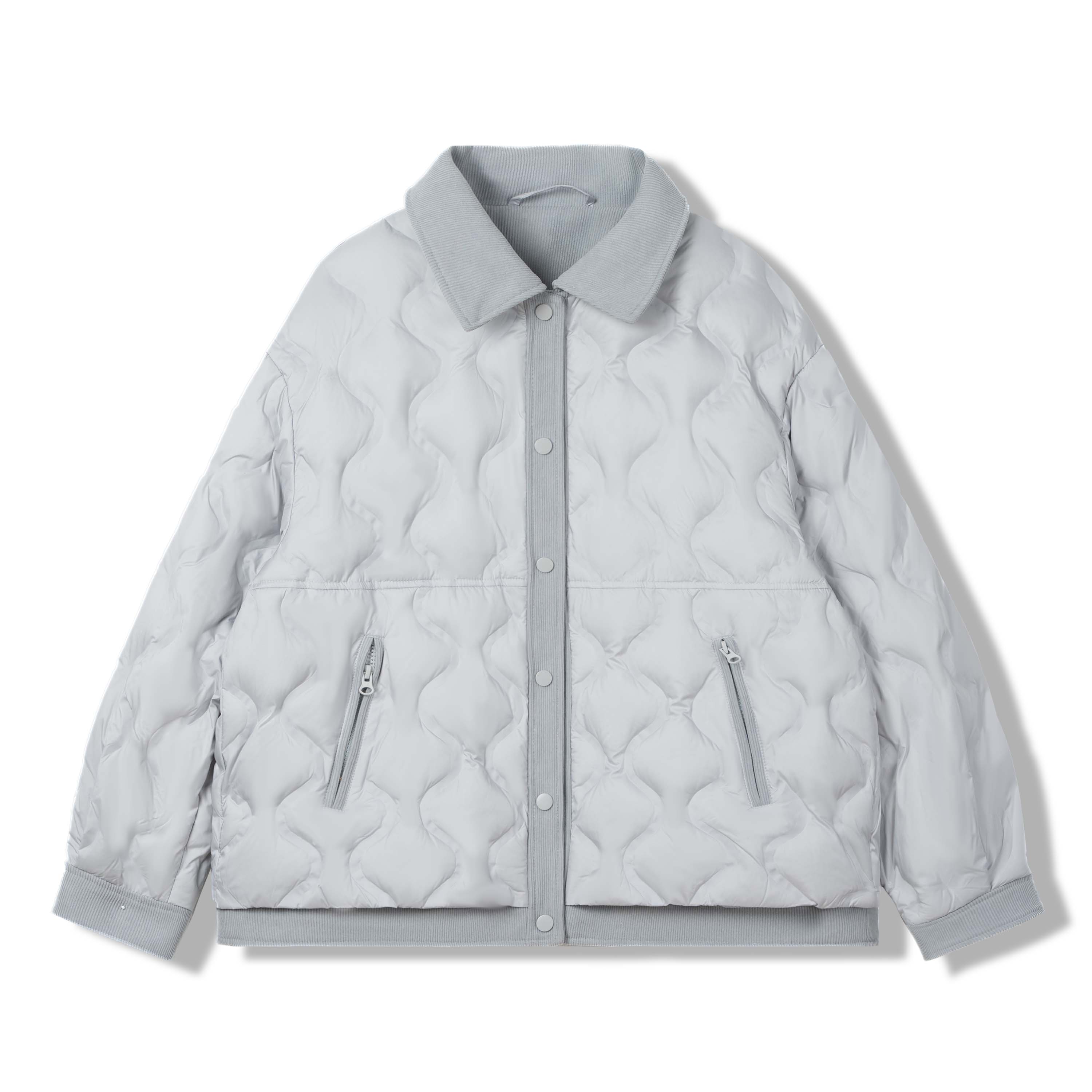 YAYA/鸭鸭运动户外轻薄款羽绒服女款保暖羽绒服宽松W-5W001LY