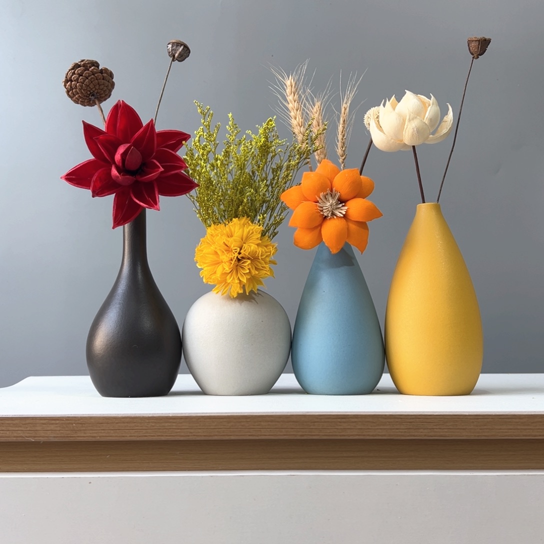 瓶花瓶带花高度20-30厘米