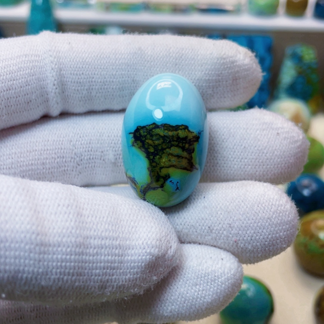 绿松石未镶嵌配饰